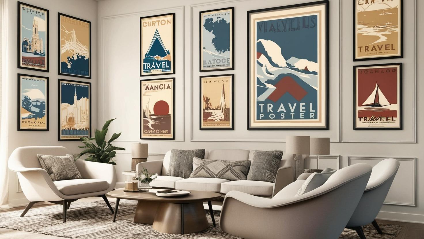 How to Decorate with Vintage Posters Without Looking Dated – The Canvas ...