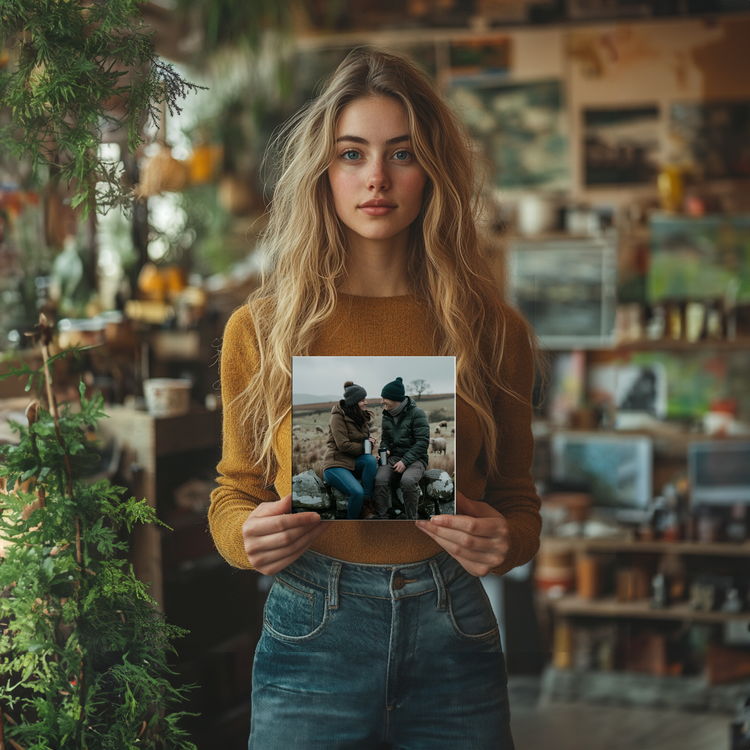 Valentine's Day Canvas Print Gift