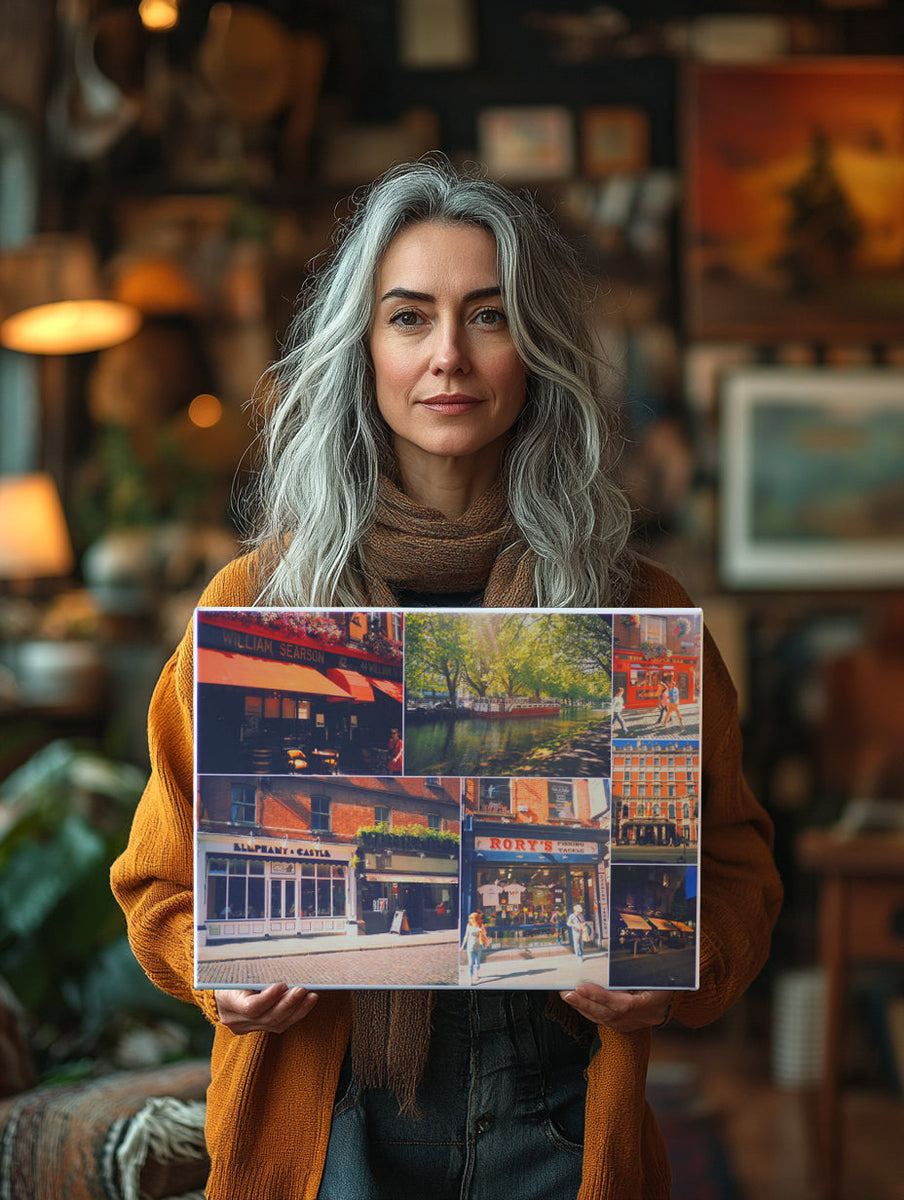 Template Collage Canvas