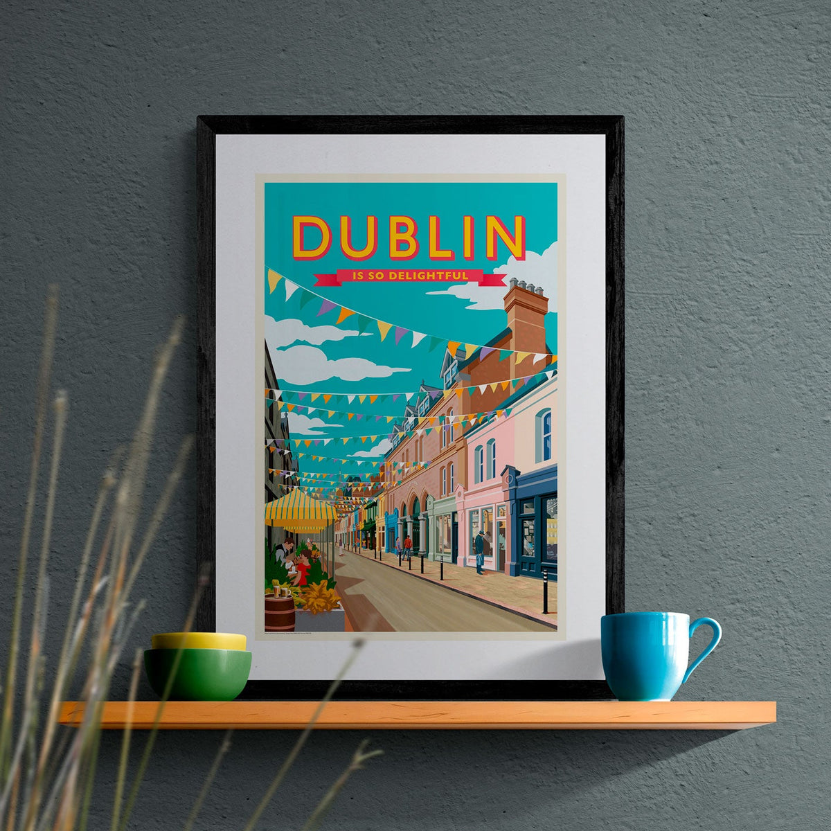 Dublin Retro Travel Posters