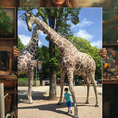 70x100cm Large Canvas Print