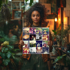 Photo Grid Canvas Collage Ireland