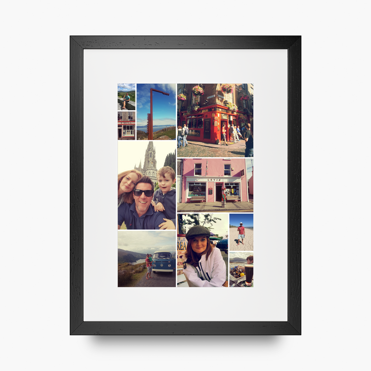 Bespoke Portrait Framed Collage