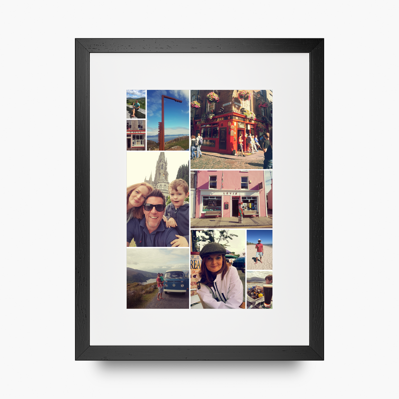 Bespoke Portrait Framed Collage