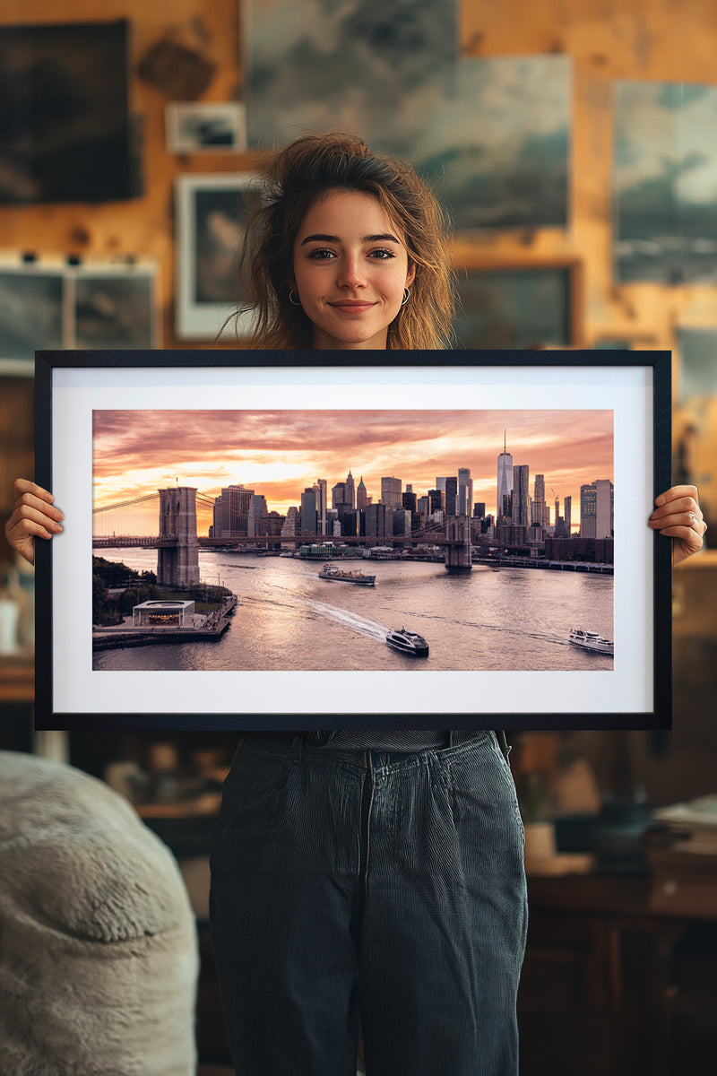 Gallery Framed Print • 60x30cm