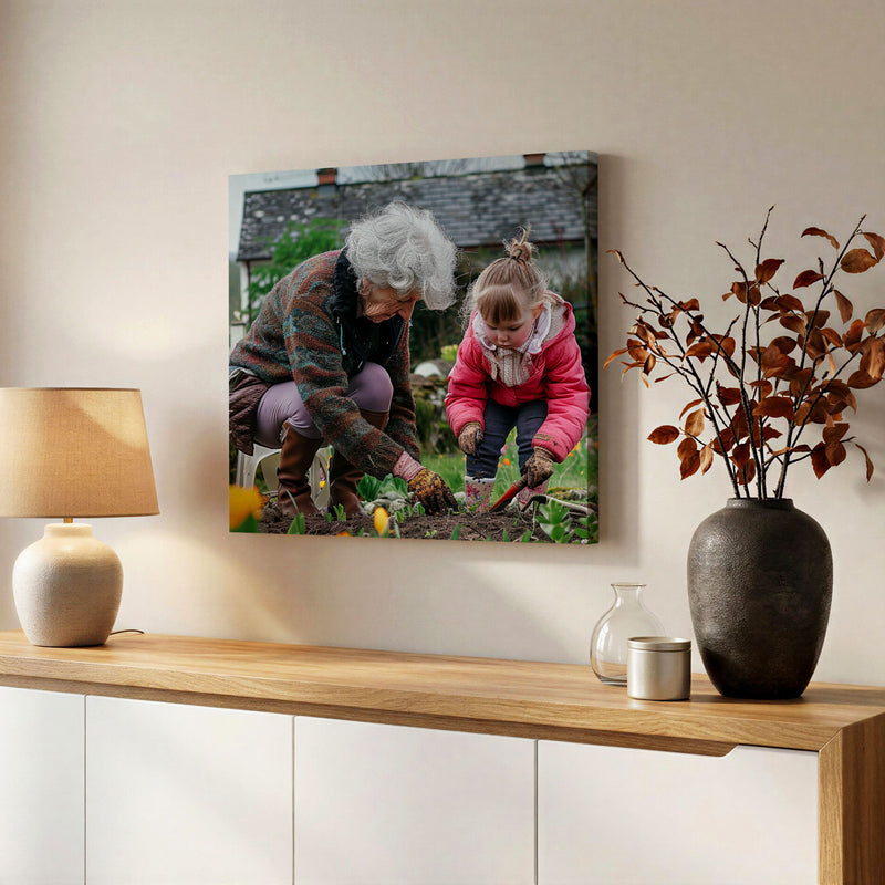 Mother's Day Photo Gift on Canvas