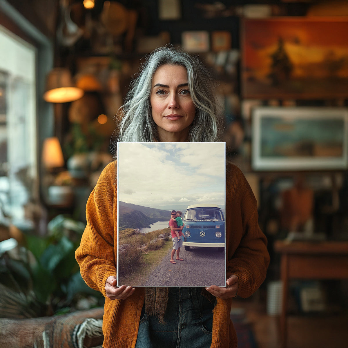 Wood Photo Block • Portrait