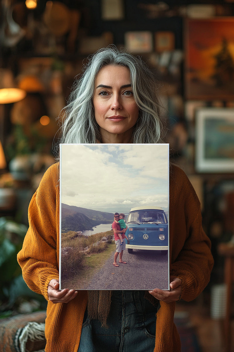 Wood Photo Block • Portrait